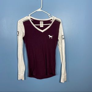 Pink Ling Sleeve Shirt